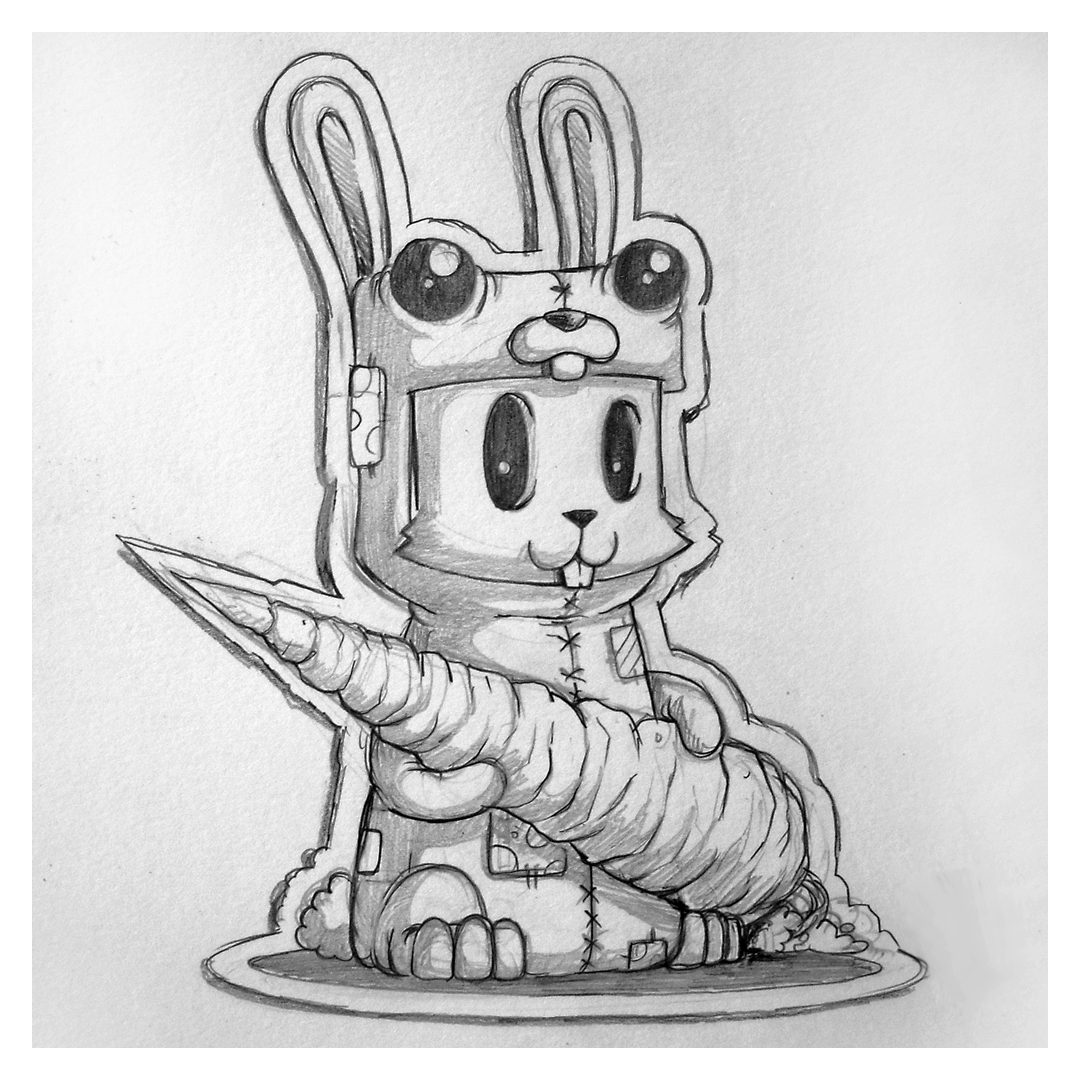 Chump Magic Bunny in a Bunny Costume